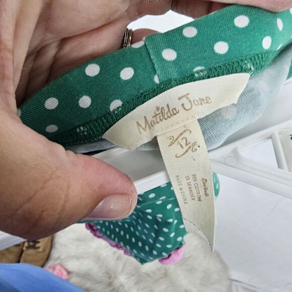 Matilda Jane size 12 Brilliant Daydream Cheerful Spirit Shorties Green - Picture 6 of 6